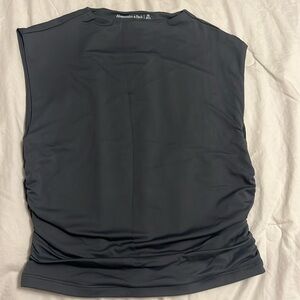 Abercrombie and Fitch, Paloma top in dark grey